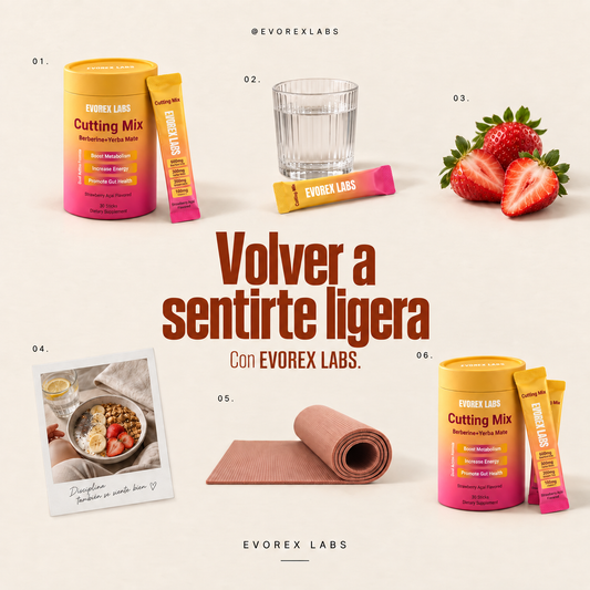 Cutting Mix en polvo sabor Fresa - Apoyo metabólico | Control del apetito